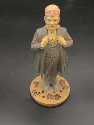 Vintage Loew's-1988 Franklin Mint- Wizard of Oz Figurine- Professor Marvel