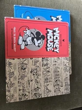 LOT 2 Mickey Mouse Race to Death Valley / High Noon Fantagraphics 2011 Hardcover