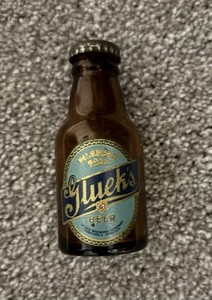 Glueks Steinie Miniature Beer Bottle 