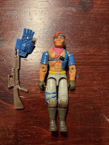 Zandar V1 100% Complete GI Joe 1986 Hasbro Vintage Action Figure Dreadnoks
