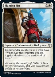 Flaming Fist #18 Commander Legends: Battle for Baldur's Gate Common