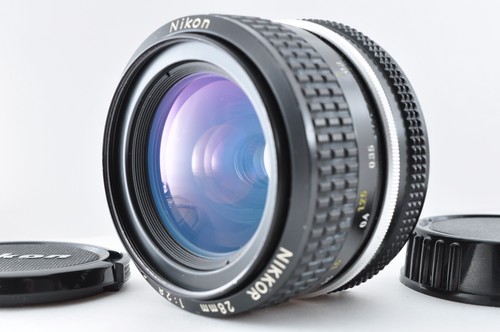 Nikon Ai Nikkor 28mm f/2.8 Wide Angle MF Lens For F Mount From JAPAN #4210