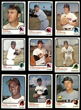 1973 Topps Boston Red Sox Near Team Set 7 - NM 7113809 (23 / 30 cards)