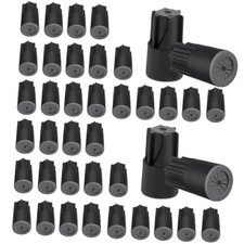 Waterproof Outdoor Wire Electrical Connectors,Sealant Twist Nuts 40PCS Black