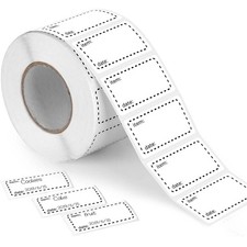 1000 Freezer Labels 50x25mm Easy to Peel Off Food Labels Stickers for Jars Boxes
