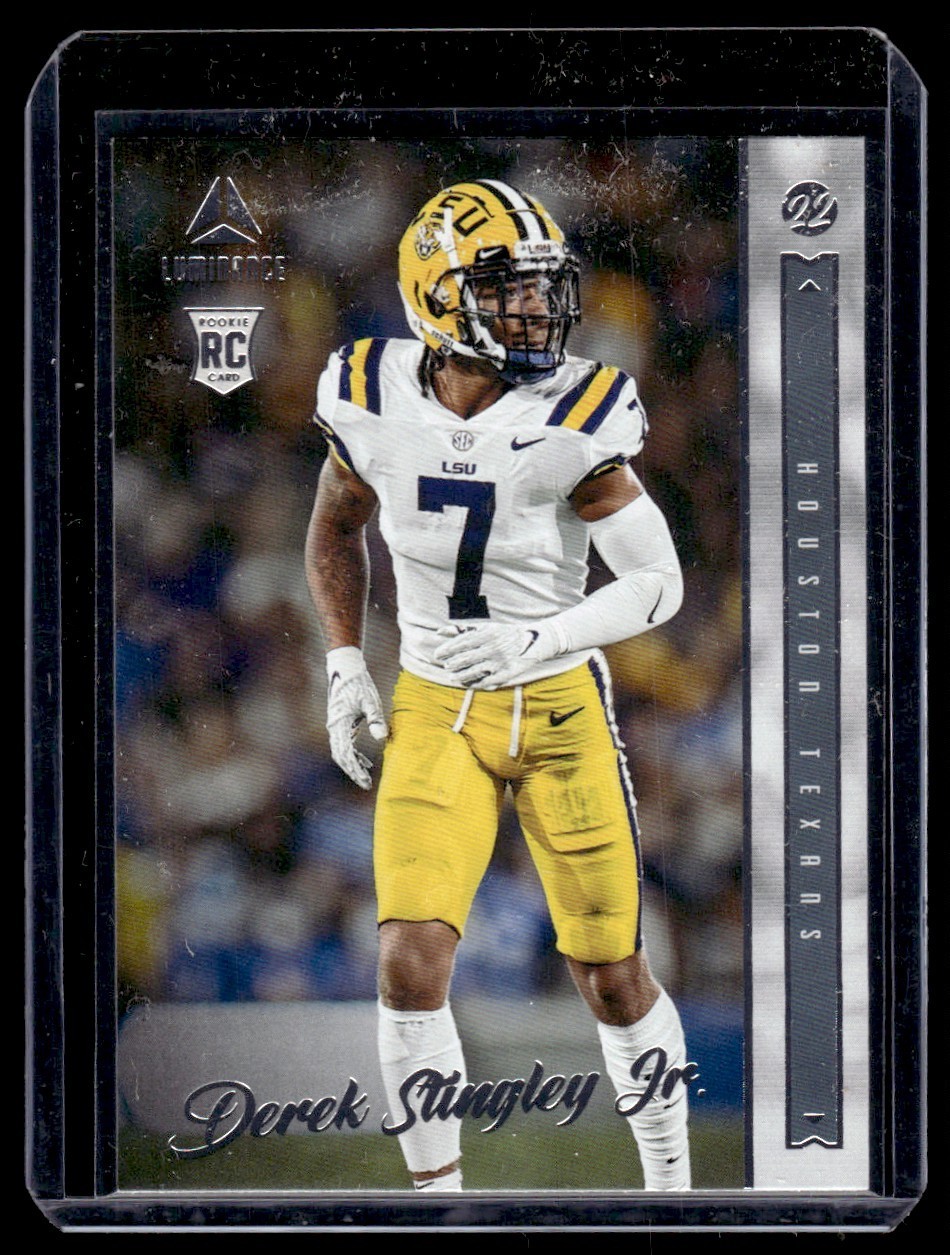 2022 Panini Luminance Derek Stingley Jr. Rookie Houston Texans #138