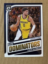 2024-25 Donruss Optic #9 Tyrese Haliburton Elite Dominators Indiana Pacers