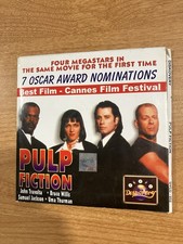 Pulp Fiction DVCD Import India 2003 PAL 3 Disk RARE OOP Diskovery VCD TARANTINO