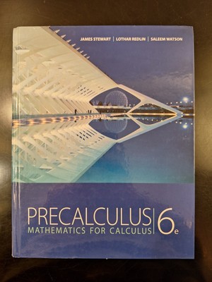Precalculus 6e Stewart Redlin Watson