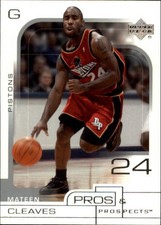 2001-02 Upper Deck Pros and Prospects #24 Mateen Cleaves - BSK