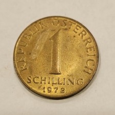 1972 Austria 1 Schilling - Coin #C-086