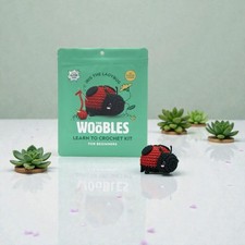 The Woobles Beginner Crochet Kit  Iris the Ladybug