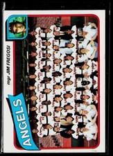 Topps 1980 Topps #214 California Angels / Jim Fregosi