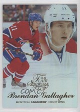 2014-15 Fleer Showcase Flair Row 2 Brendan Gallagher #17 5ui