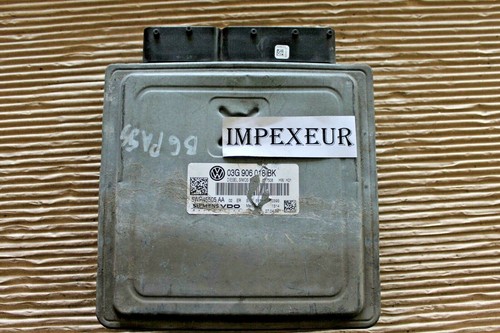 Original Volkswagen Passat B6 Motorsteuergerät ECU 03G906018BK  5WP45505AA.