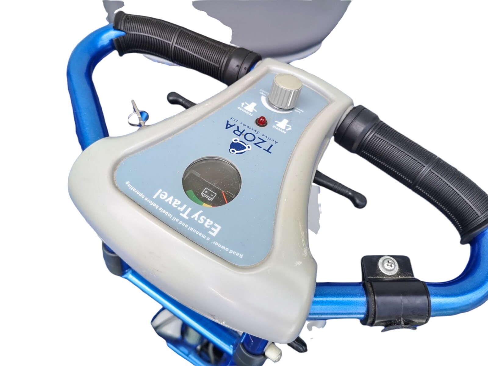 Tzora Easy Travel Elite Folding Scooter With Charger No Batteries/Basket WORKS eBay