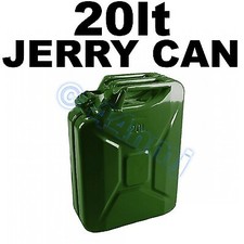 20lt Jerry Gerry Can army green METAL for Petrol diesel