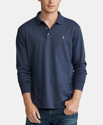 Soft Cotton Navy Polo Shirt XXL 