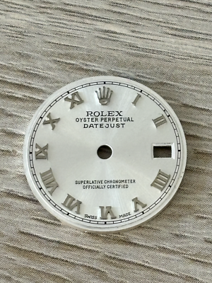 Original Lady Rolex 26mm Datejust Silver Roman Dial 179160 179174