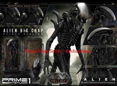 Prime 1 Studio Alien Big Chap WAAL-05 DX Figure Statue Wall