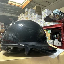 SAMSHIELD MISS SHIELD HELMET WITH CRYSTALS FROM SWAROVSKI BLACK 61  7 5/8