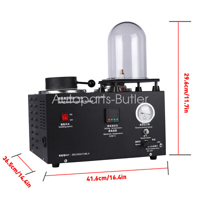 Jewelry Lost Wax Cast Combination Vacuum Investing Casting Smelting Machine NEW