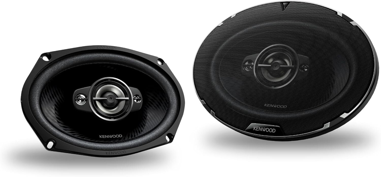 Пара автомобильных динамиков Kenwood KFC-6988RS 6x9 Пиковая мощность 670 Вт 4-полосная Среднеквадратичная мощность 140 Вт 21490₽
