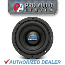 PS-PSE8 Sundown Audio 8" inch Powersports Subwoofer Sub 250W RMS 4 Ohm DVC