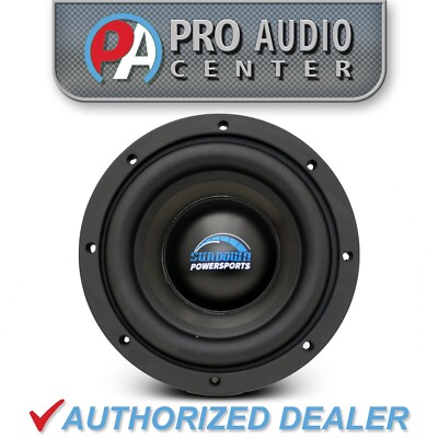 PS-PSE8 Sundown Audio 8'' inch Powersports Subwoofer Sub 250W RMS 4 Ohm DVC
