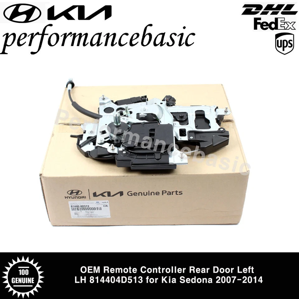 Mando a distancia puerta trasera izquierda LH 814404D513 OEM para Kia Sedona 2007-2014 Foto 2 de 4