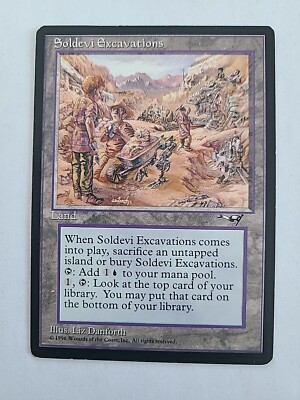 Soldevi Excavations Alliances NM (Reserved List MTG Magic Card) | eBay Soldevi Excavations Alliances NM (Reserved List MTG Magic Card) | eBay