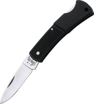 CASE XX KNIFE - BLACK CALIBER LOCKBACK  #156 - 3'' CLOSED - NIB - USA