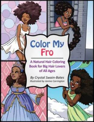#ad Color My Fro: A Natural Hair Coloring Book for Big Hair Lovers of A GOOD $4.13