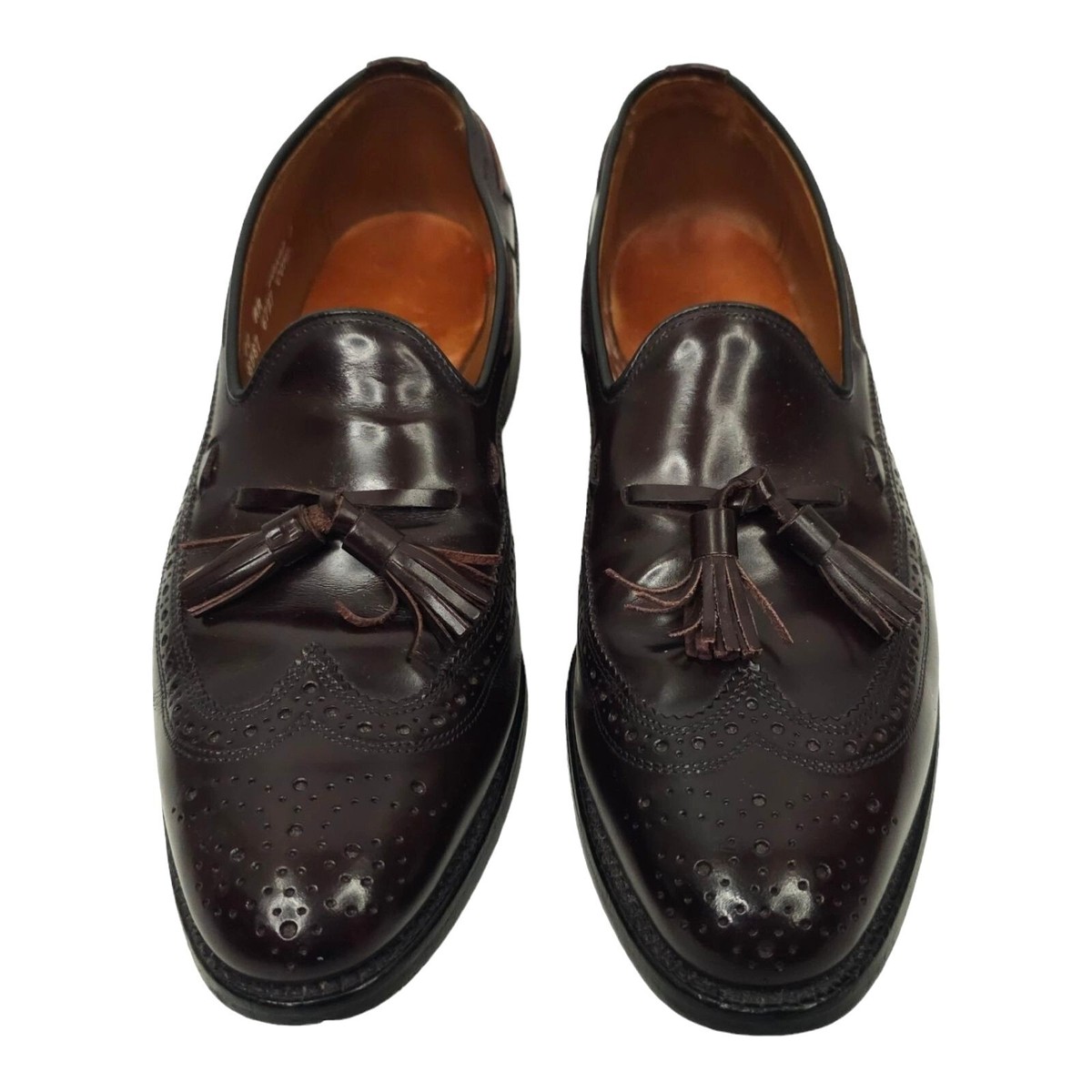 Allen Edmonds Manchester Tassel Wingtip Loafer Mens Size 10  display picture 2