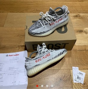 yeezy zebra size 7