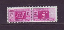 REPUBBLICA 1946 PACCHI RUOTA