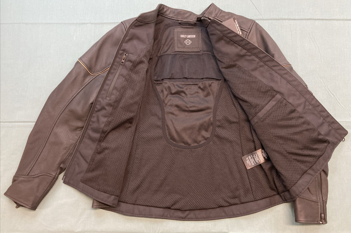 NEW GENUINE HARLEY DAVIDSON 97023-24VW WOMAN'S XL Perforated