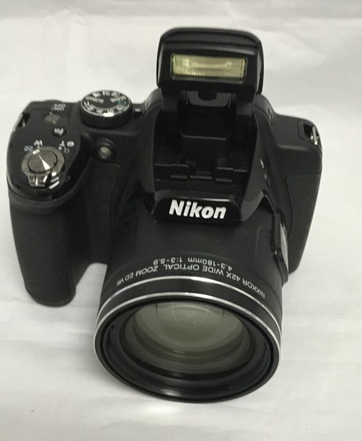 Nikon Coolpix P530 NIKKOR 42x Wide 4.3180mm Optical Zoom Lens CAMERA
