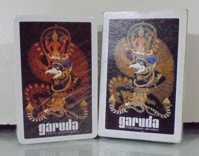 GARUDA INDONESIAN AIRWAYS VTG PLAYING CARDS DECK NEW IN BOX eBay