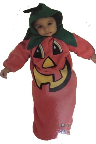 DISFRAZ INFANTIL 0-9 MESES CALABAZA PUMPKIN. CARNAVAL HALOWEEN Nuevo.10 | eBay