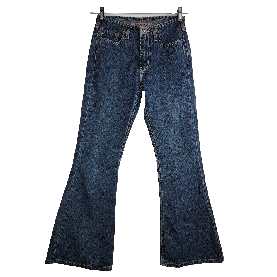 Silver Women's Flare Leg Jeans Size 27 Medium Wash Blue Denim