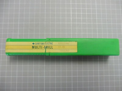 1 x SUMITOMO ELECTRIC MULTI - DRILL Vollbohrer; KDS220MA; 7802/07; 22.00