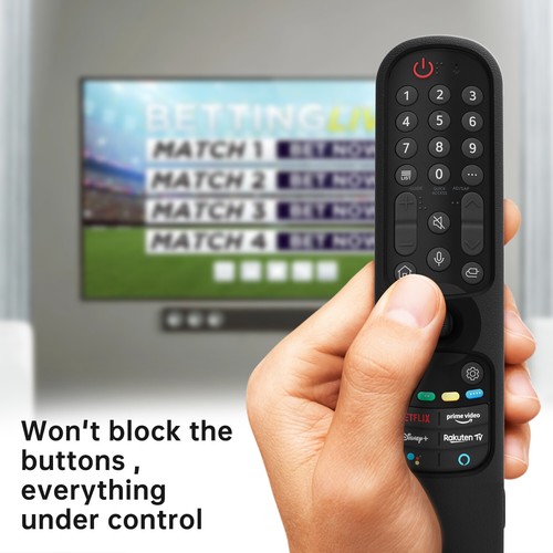 For LG MR21GA MR21GC MR22GN MR22GA OLED QNED Smart TV Remote Silicone Case - Picture 7 of 17