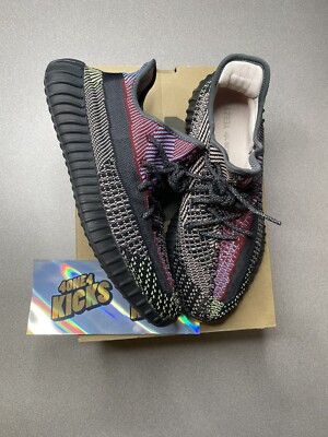 Adidas Yeezy Boost 350 V2 Yecheil Non-Reflective 2019 FW5190 Black Size 11.5 Men