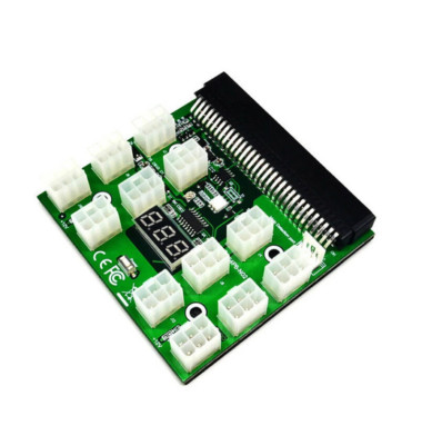 12*6pin Power Supply Server Adapter Breakout Board For Hp 1600w 