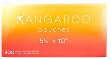 House Brand SP5X10 Kangaroo Self-Seal Sterilization Pouches 5.25" X 10" 200/Bx