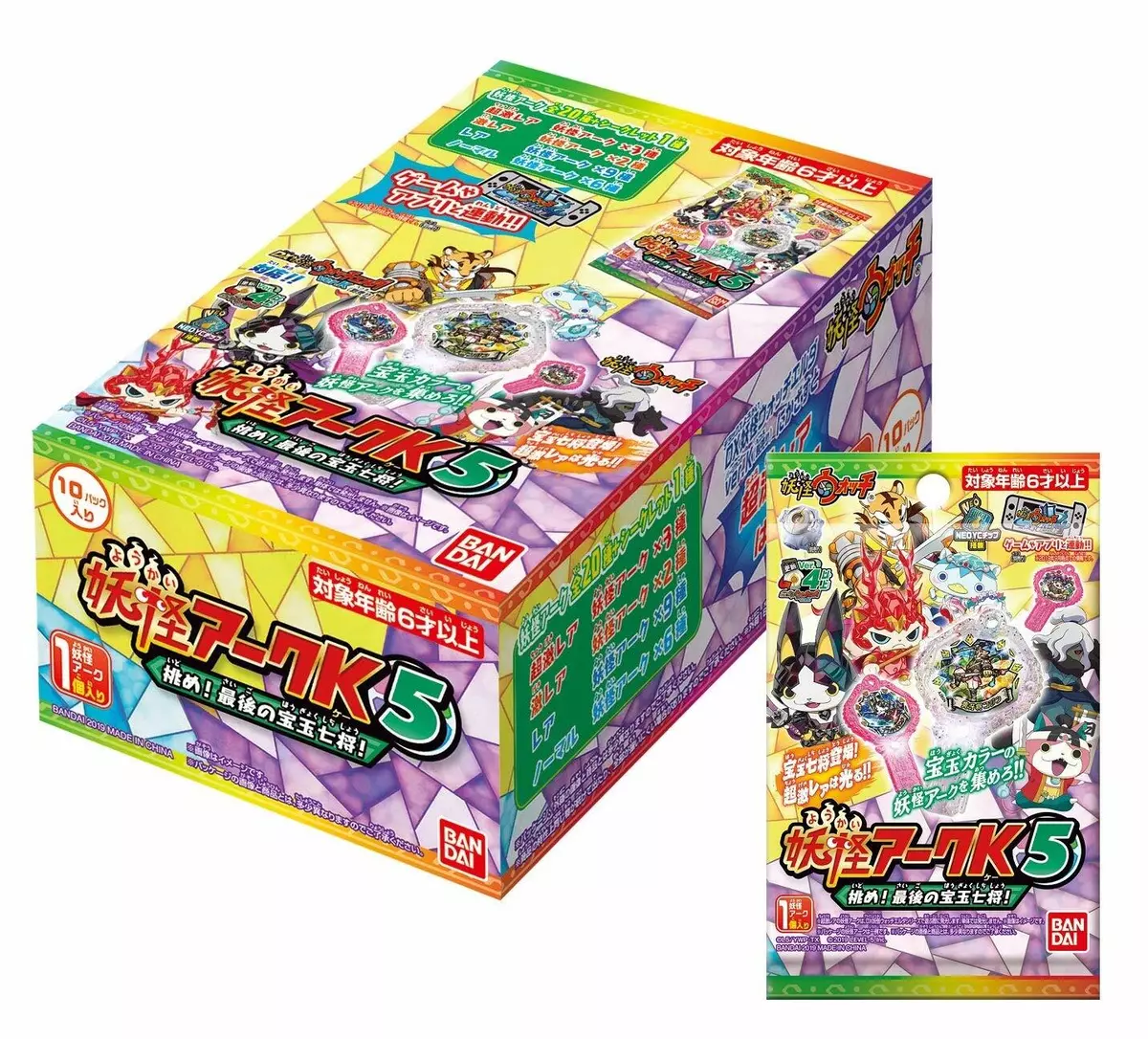 Yo-kai Watch: Youkai Ark 5th 1Box (10pcs)