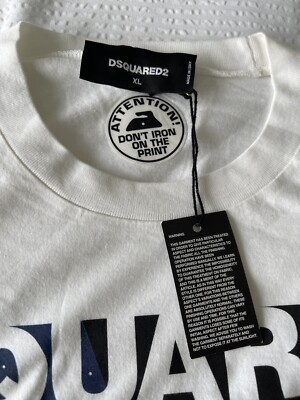 mens dsquared t shirt XL UK