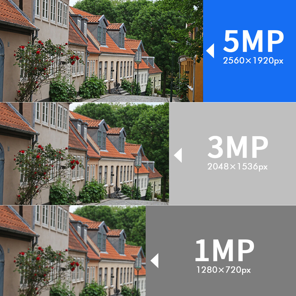 5MP HD IP Security Camera POE Alarm Audio IP66 Waterproof Night Vision