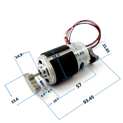 Motore Ad Alta Vibrazione RF-545 Per Poltrona Da Massaggio Doppio Motore Vibrante Motore 24 V CC MOTORE 12 V CC Doppio Blocco Vibrante Da 33 Mm - Foto 8